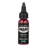 ENCRE DYNAMIC PLATINUM TATTOO INK REACH - RUBY PORT 30ml - CONFORME REACH