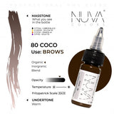 Encre Nuva Colors PMU 15ml - 80 Coco