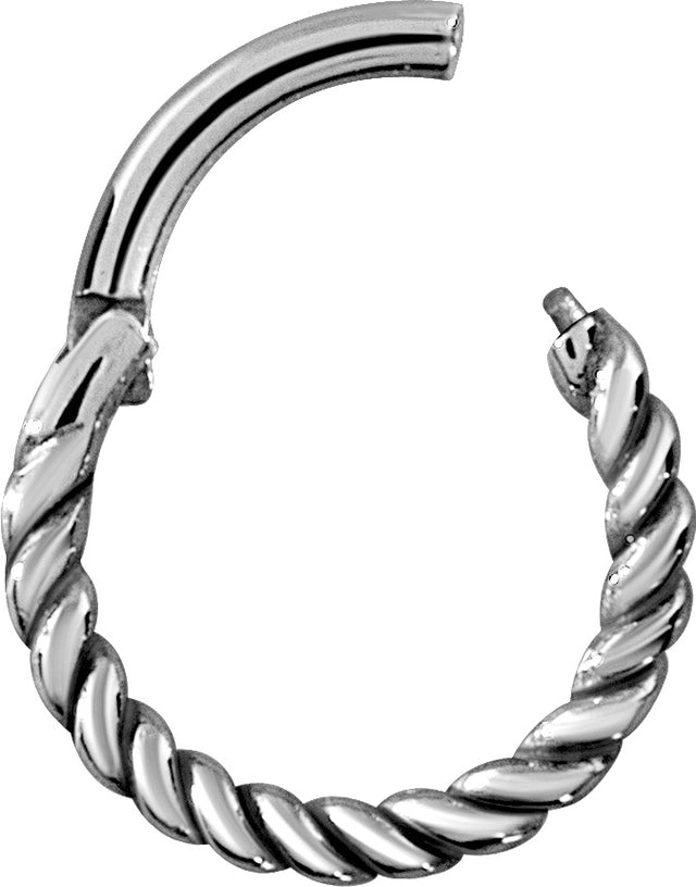 SS 316 HINGED CLICKER (TWISTED ROPE)