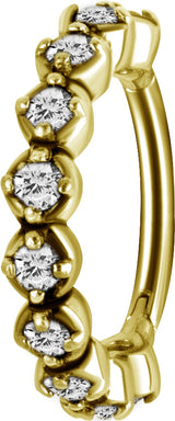 GD 316 HINGED RING W/ZIRCONIA mod.10