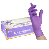 Gants nitrile Nitras Violet Wave - 100 unités