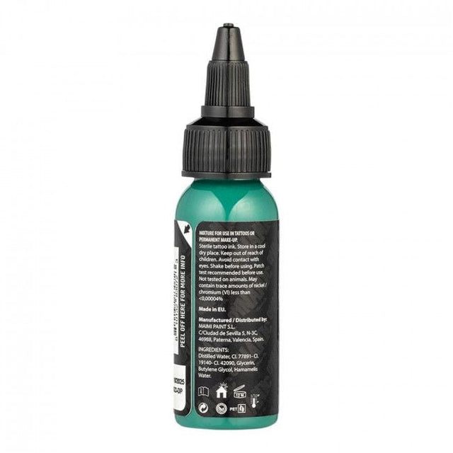 ENCRE DYNAMIC PLATINUM TATTOO INK - EMERALD GREEN 30ml - CONFORME REACH