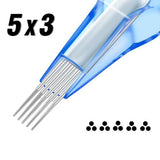 Carouches Emalla Eliot 20pcs 0.30mm 03x5 Stipple Shader Long Taper