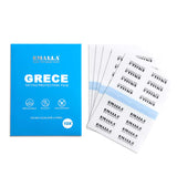 Film de protection mat EMALLA GRECE - 15cm x 10cm - 10 unités