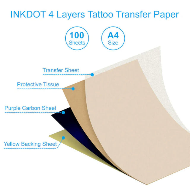 Papier de transfert EMALLA INKDOT - 21x30cm - 100 feuilles