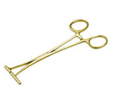 PINCE DORÉE POUR SEPTUM À TUBES LONGS - TROU DE 1,8 mm