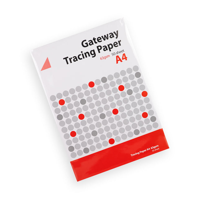Bloc de papier calque GATEWAY - A4 - 50 feuilles 