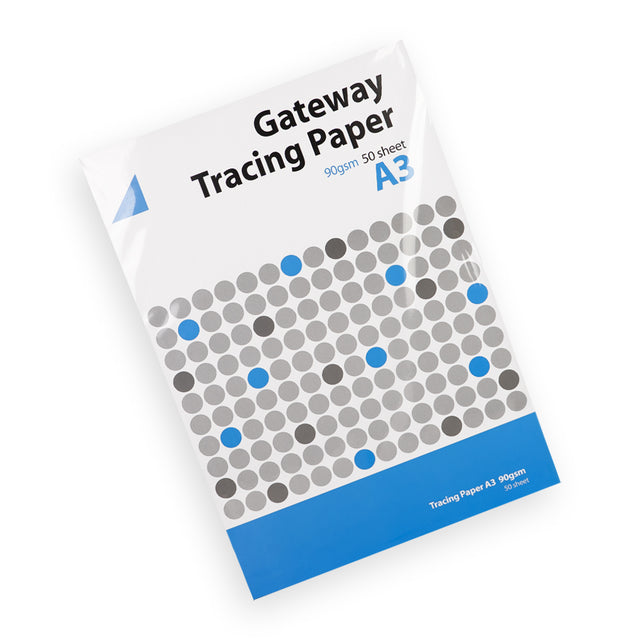 Bloc de papier calque GATEWAY - A3 - 50 feuilles 