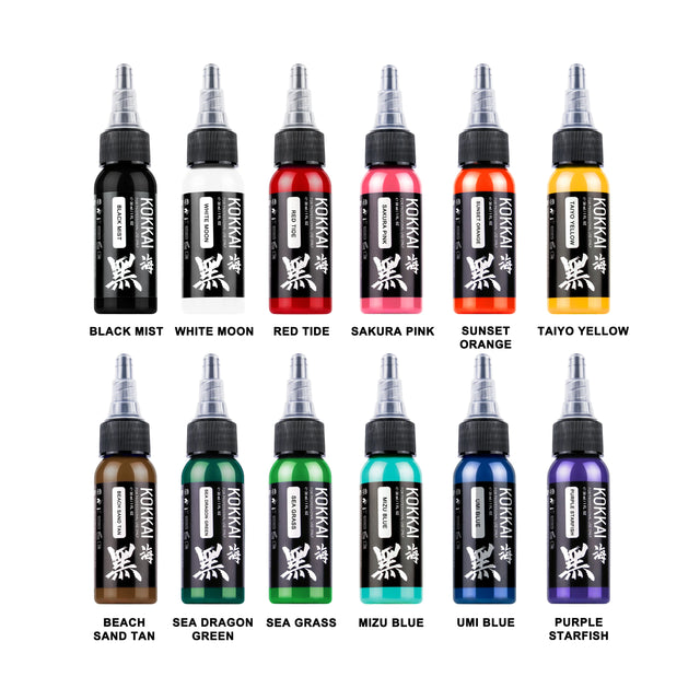 Encres Kokkai Ink Reach - Color Pack - 12 unités