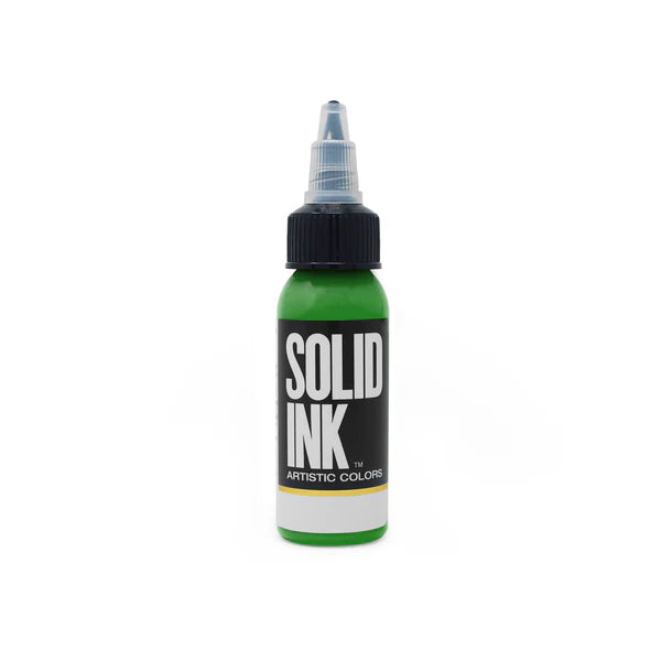 Encre Light Green (30 ml) - Solid Artistic Color - NON DESTINÉE À LA PEAU HUMAINE