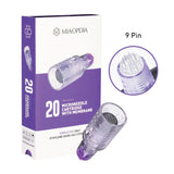 Cartouches MiaOpera Needling - 9 aiguilles - 0,25mm - 2,5mm de longueur - 20pcs