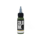 Encre Olive (30 ml) - Solid Artistic Color - NON DESTINÉE À LA PEAU HUMAINE