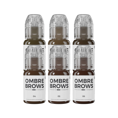 Encres Perma Blend Luxe 6x15ml - Paulina Osinkowska Ombre Brows Set 