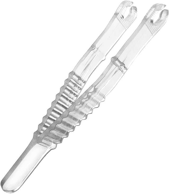 Pinces stériles jetables BodySupply - Ouvertes ovales - 50 pcs