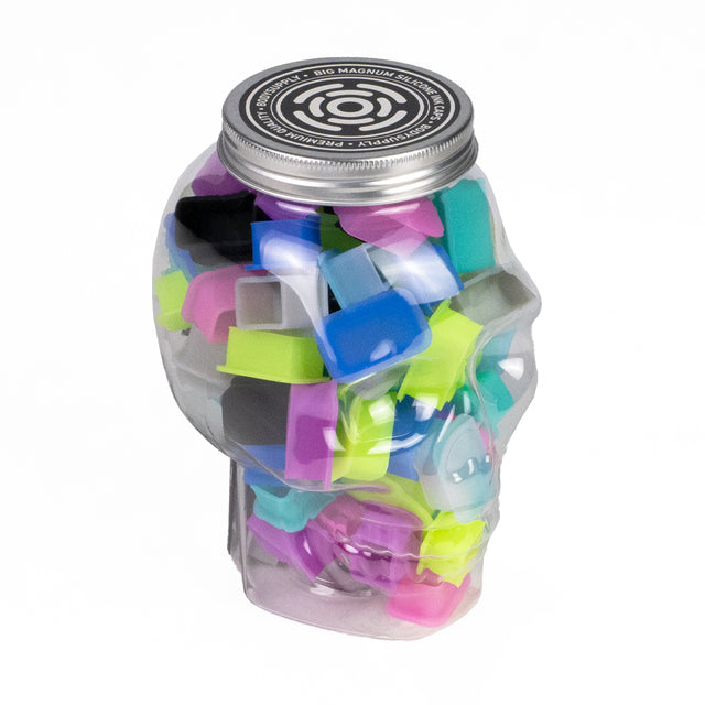 Cups encre en silicone pour Big Magnum BodySupply - 80 unités - 12x22mm