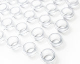 Porte cups transparents - 12x50 unités