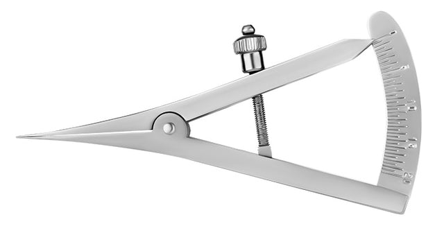 COMPAS DE MESURE CASTROVIEJO 0-20 mm - 9 cm