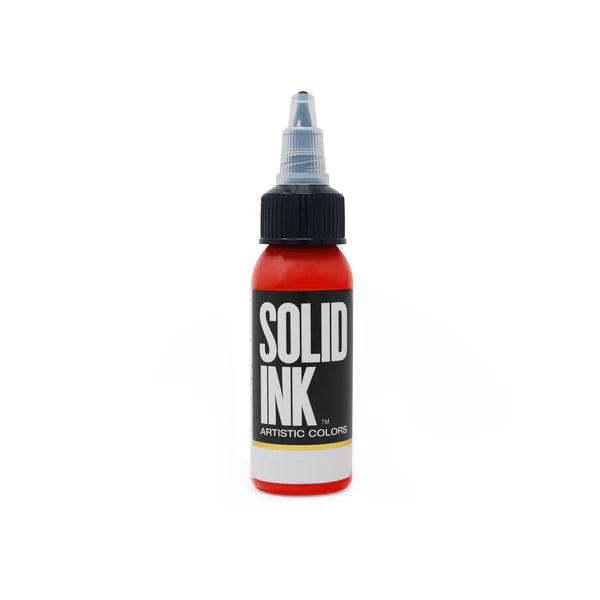 Encre Super Red (30 ml) - Solid Artistic Color - NON DESTINÉE À LA PEAU HUMAINE
