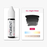 Pigment pour l'eyeliner THE PIGMENT - 01 Night Rider - 15 ml