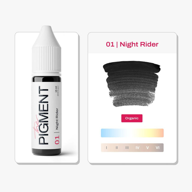 Pigment pour l'eyeliner THE PIGMENT - 01 Night Rider - 15 ml
