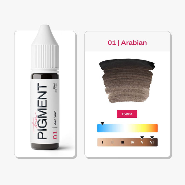 Pigment pour les sourcils et l'eyeliner THE PIGMENT - 01 Arabian - 15 ml