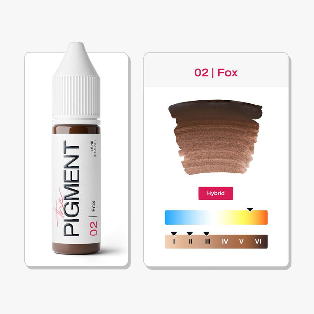 Pigment pour les sourcils THE PIGMENT - 02 Fox - 15ml