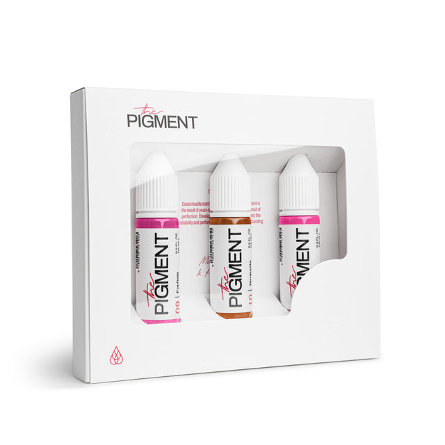 Set lèvres THE PIGMENT - 3 x 15 ml