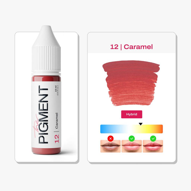 Pigment pour les lèvres THE PIGMENT - 12 Caramel - 15 ml