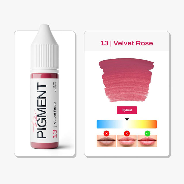 Pigment pour les lèvres THE PIGMENT - 13 Velvet Rose - 15 ml