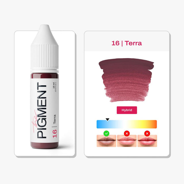 Pigment pour les lèvres THE PIGMENT - 16 Terra - 15 ml