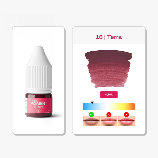 Pigment pour les lèvres THE PIGMENT - 16 Terra - 5 ml