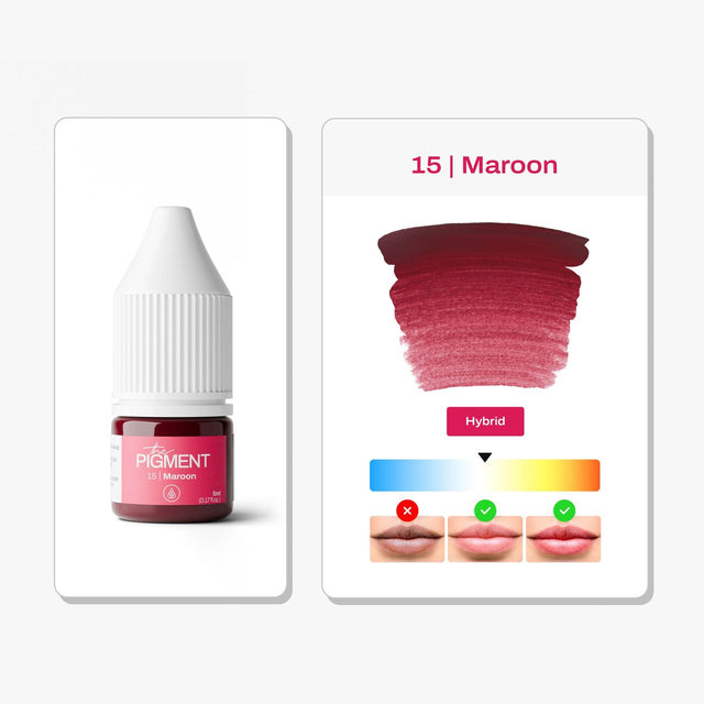 Pigment pour les lèvres THE PIGMENT - 15 Maroon - 5 ml