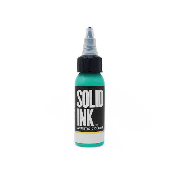 Encre Teal (30 ml) - Solid Artistic Color - NON DESTINÉE À LA PEAU HUMAINE