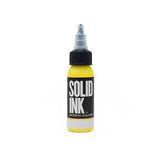 Encre Yellow (30 ml) - Solid Artistic Color - NON DESTINÉE À LA PEAU HUMAINE