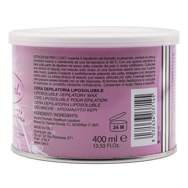 Pot de cire 400ml - Pink Titanium