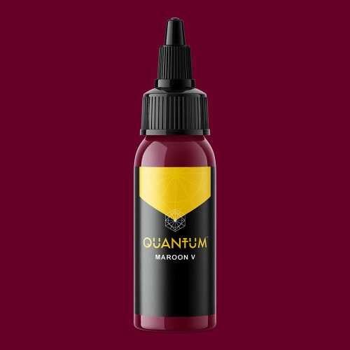 Encre Quantum Tattoo Ink MAROON V Gold Label - 30ml - conforme REACH