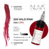 Encre Nuva Colors PMU 15ml - 200 Wild Pink