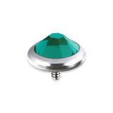 TT int MINI JEWELLED FLAT DISC