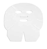 Masque visage blanc en TNT - 25cm - 100 unités