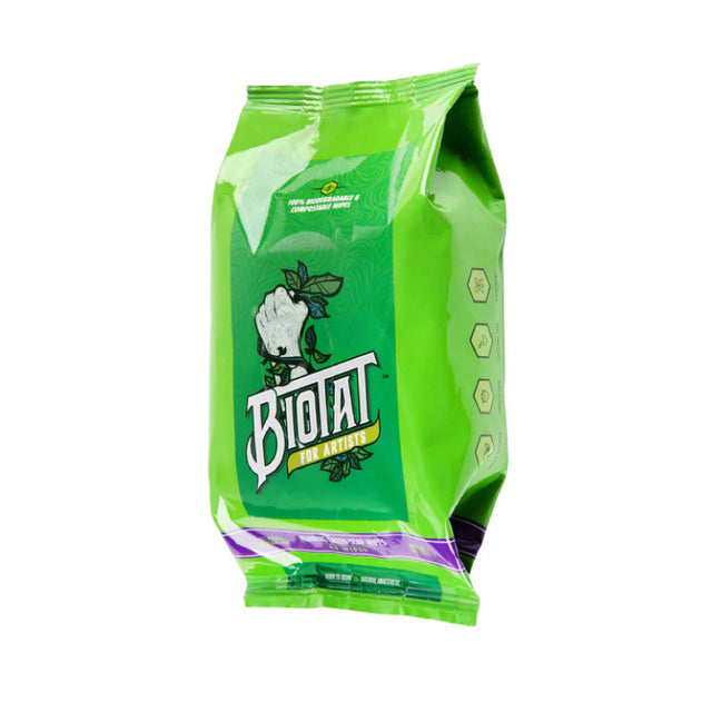 Lingettes engourdissantes Green Soap BIOTAT - 40 unités