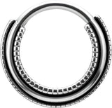 SS 316 HINGED CLICKER (3 ROWS SLANTED)