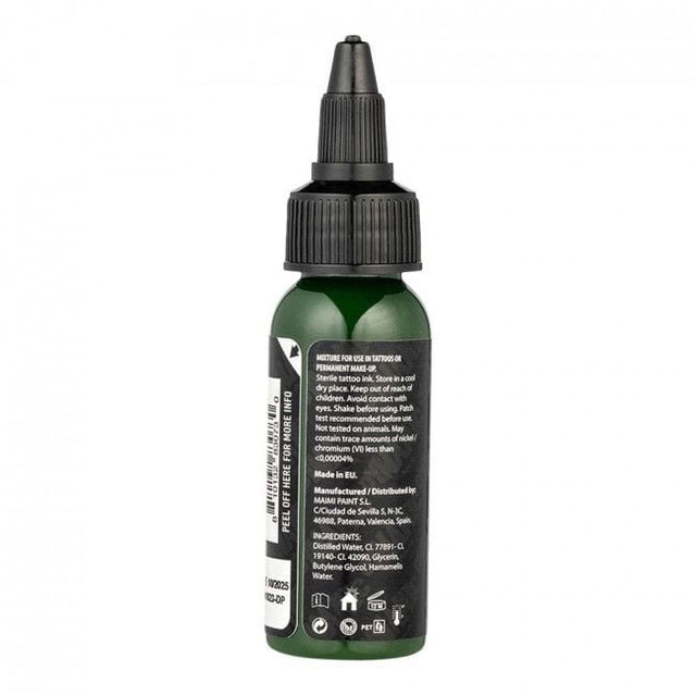 ENCRE DYNAMIC PLATINUM TATTOO INK - FOREST GREEN 30ml - CONFORME REACH