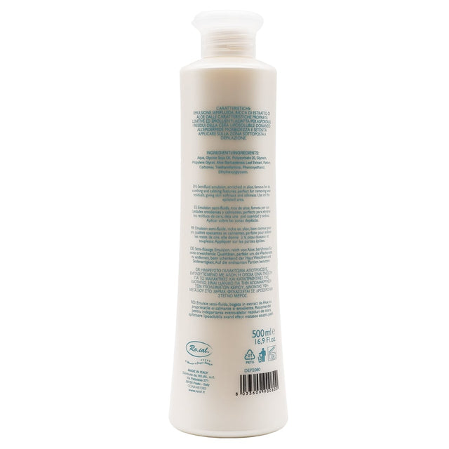 Lait post épilatoire - Aloe Vera 500ml