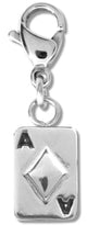 STEEL CHARMS DIAMONDS