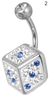 CE TITANIUM CRYSTAL DICE BANANA