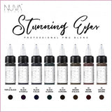 Encres Nuva Colors PMU - Set 8x15ml - EYELINER COLLECTION