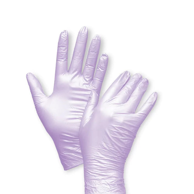 GANTS NITRILE FANCY VIOLET - 100 unités