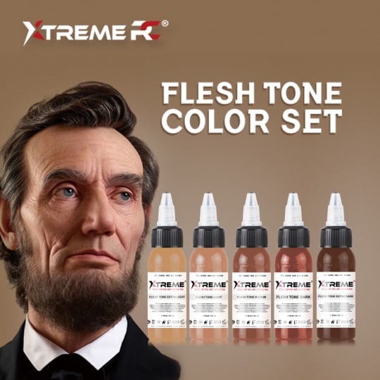 Encres XTreme Ink - 5x30ml - FLESH TONE SET