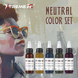 Encres XTreme Ink - 5x30ml - NEUTRAL SET