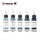 Encres XTreme Ink - 5x30ml - OPAQUE BLUE SET